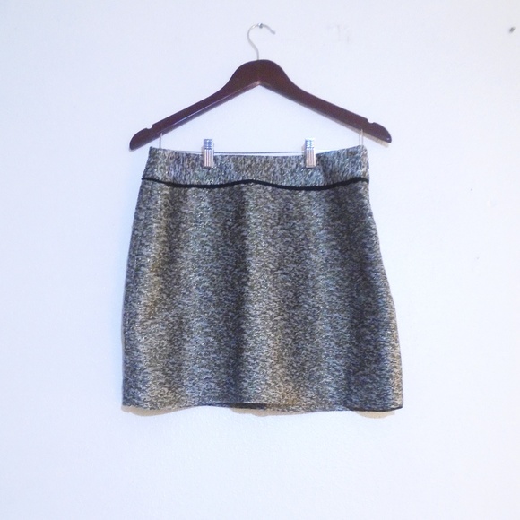 The Limited Dresses & Skirts - The Limited gold metallic Mini